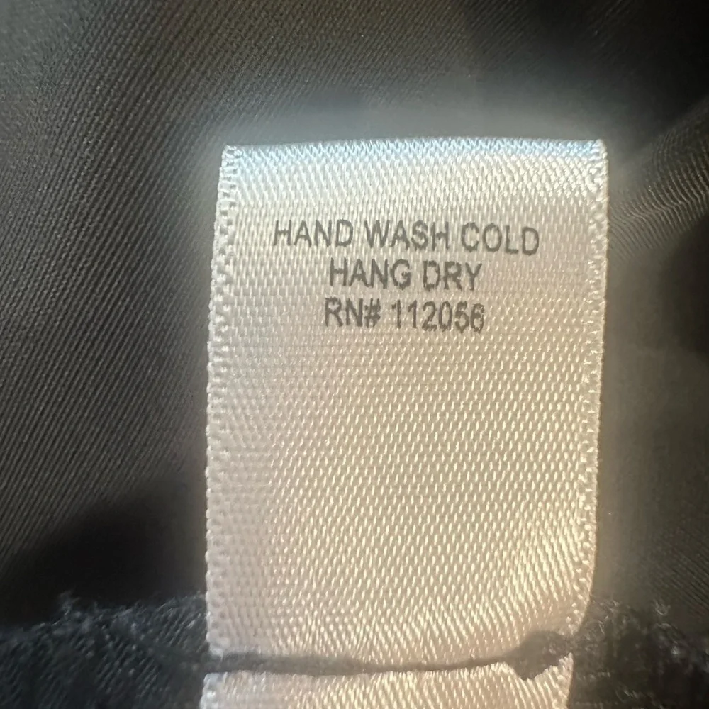 Zenana Wide Leg Pants Size XL Black High Rise Pockets Elastic Waistband At Back - Picture 9 of 12